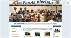 Desktop Screenshot of laparolarivelata.com
