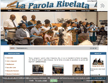 Tablet Screenshot of laparolarivelata.com
